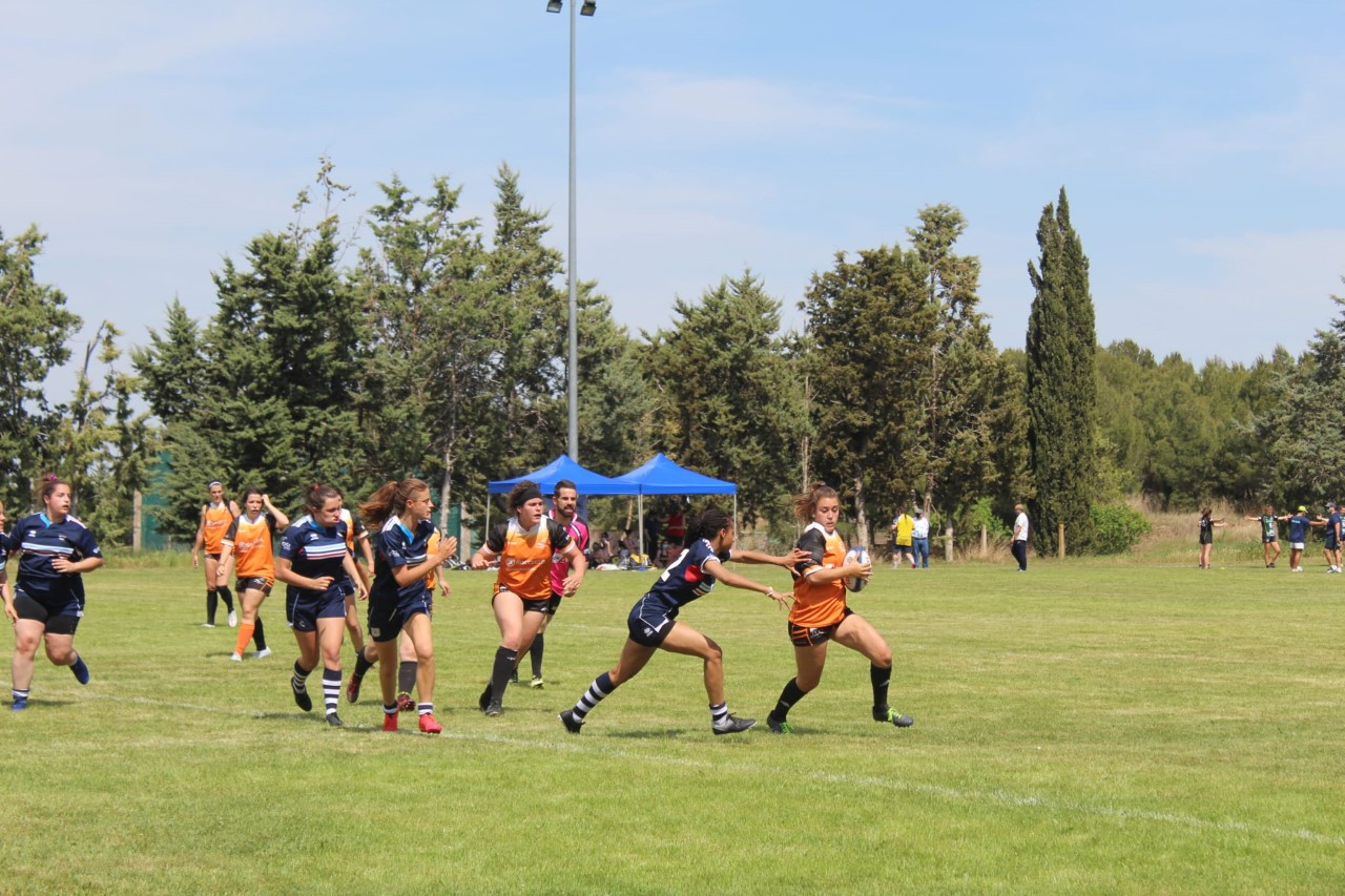 Huesca Rugby Seven Femenino J3 liga aragonesa 2021